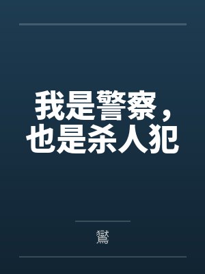 我是警察，也是杀人犯封面
